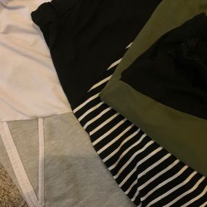 3 pair of maternity shorts